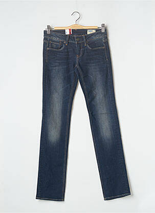 Jeans coupe droite stretch taille normale bleu G STAR femme