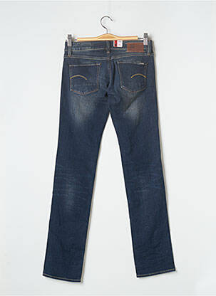 Jeans coupe droite stretch taille normale bleu G STAR femme