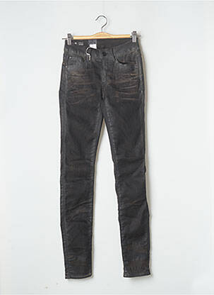 Jeans skinny taille haute taille haute gris G STAR femme