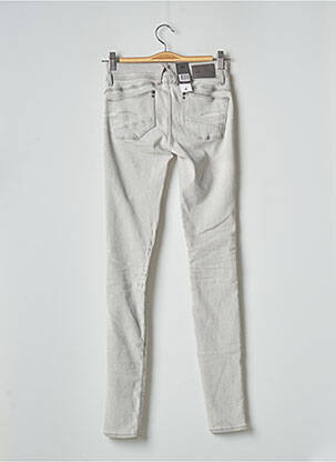 Jeans skinny stretch taille basse gris G STAR femme