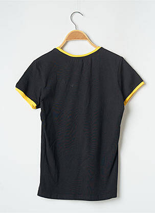 T-shirt stretch manches courtes noir LOIS femme