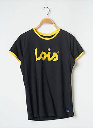 T-shirt noir LOIS pour femme
