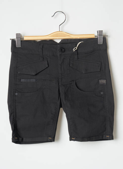 Short finition revers taille normale noir G STAR femme