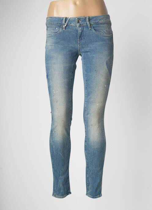 Jeans coupe slim bleu G STAR pour femme