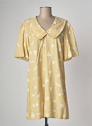 Robe courte jaune X-COMPANY pour femme