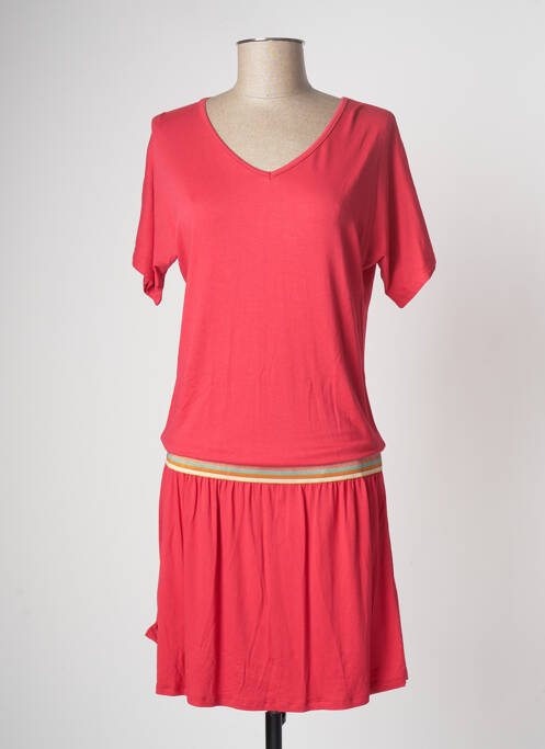 Robe maternité stretch rouge ENVIE DE FRAISE femme