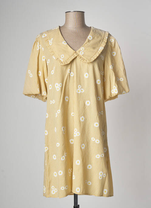 Robe courte jaune X-COMPANY pour femme