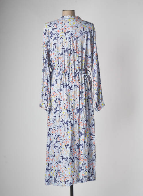 Robe longue bleu SPARKZ pour femme