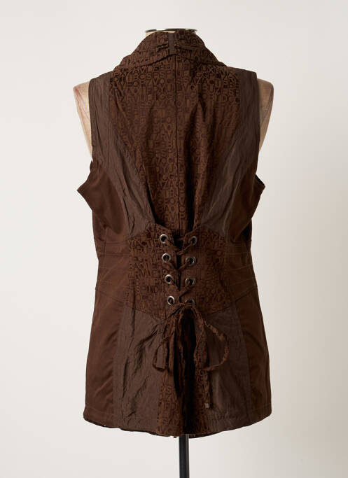 Veste casual marron FRED SABATIER pour femme