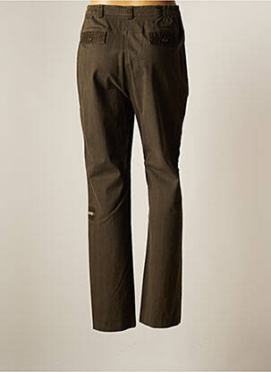 Pantalon droit stretch taille normale vert PAUL MAUSNER femme