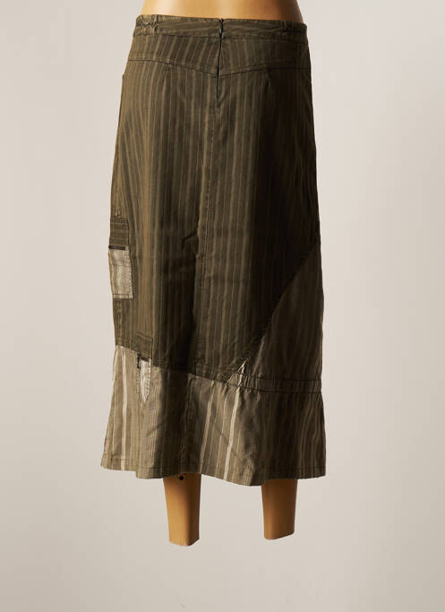 Jupe longue vert JAC JAC pour femme