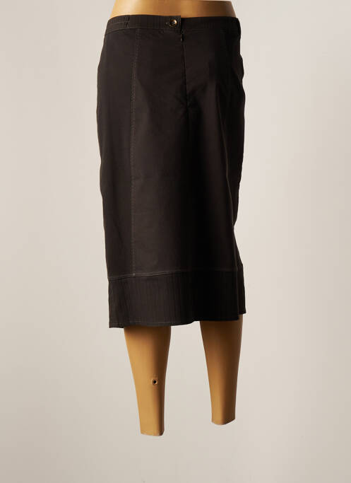 Jupe mi-longue gris PAUL MAUSNER pour femme