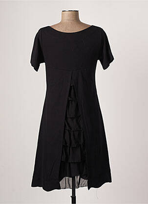 Robe mi-longue manches courtes manches courtes noir LOLITAS & LOLOS femme