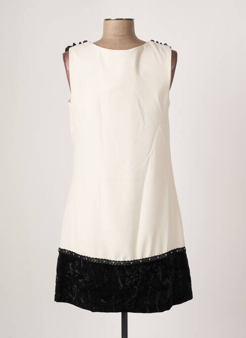 Robe courte beige LM LULU pour femme