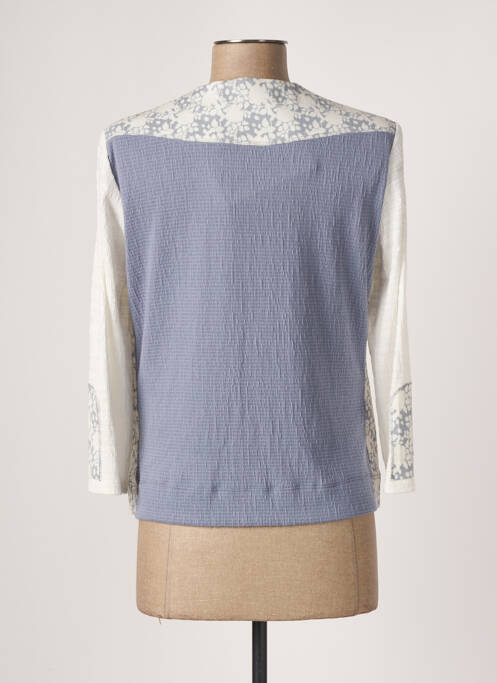 Veste casual gris POUPEE CHIC pour femme