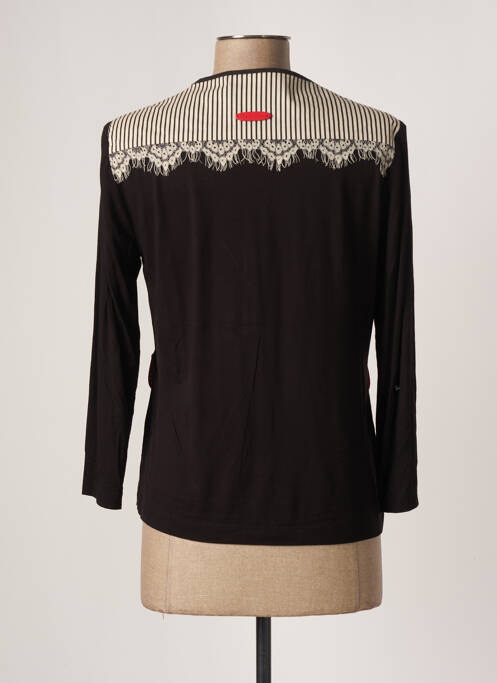 Veste casual noir POUPEE CHIC pour femme