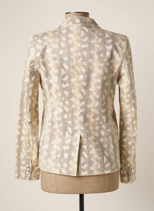 Blazer beige RIVIERES DE LUNE pour femme