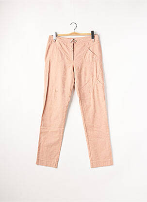 Pantalon slim stretch taille normale rose O.K.S femme
