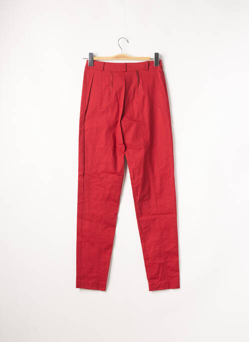Pantalon slim rouge BASKERVILLE & ME femme
