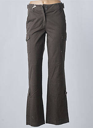 Pantalon cargo coupe droite taille normale vert GARDEUR femme