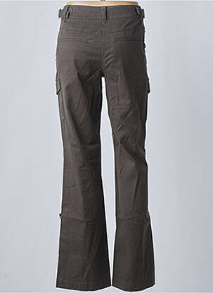 Pantalon cargo coupe droite taille normale vert GARDEUR femme