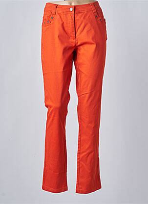 Pantalon slim orange MADO ET LES AUTRES pour femme