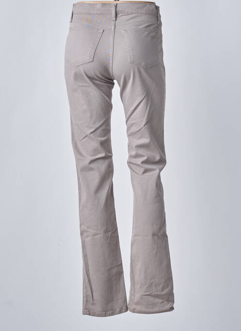 Pantalon droit gris DESGASTE pour femme