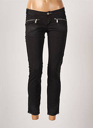 Pantalon slim taille basse taille basse noir KILLAH femme