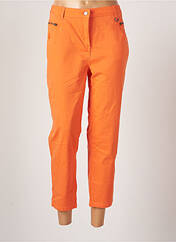 Pantalon 7/8 orange MADO ET LES AUTRES pour femme seconde vue