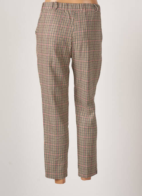 Pantalon 7/8 beige MARIA BELLENTANI femme