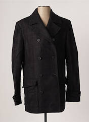 Manteau court noir AZZARO pour homme seconde vue