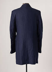 Manteau long bleu AZZARO pour homme seconde vue