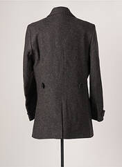 Manteau long gris AZZARO pour homme seconde vue