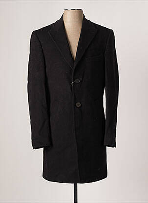 Manteau long noir AZZARO pour homme