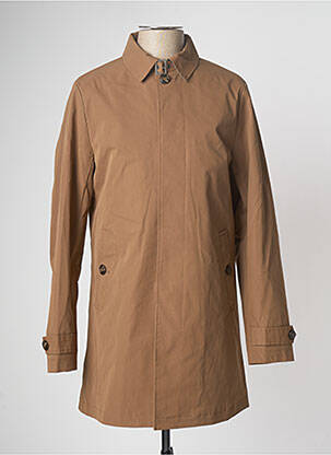 Veste casual fermeture boutonnée sur le devant marron DEVRED homme