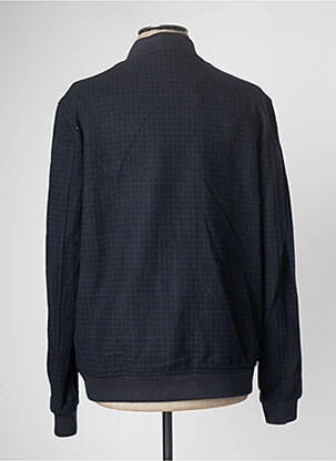 Blouson poches bleu AZZARO homme