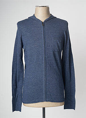Veste casual poches bleu DEVRED homme