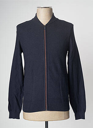 Veste casual poignets poignets élastiqués bleu DEVRED homme