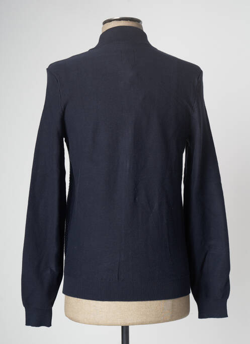 Veste casual poignets poignets élastiqués bleu DEVRED homme