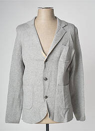 Gilet manches longues fermeture boutonnée sur le devant gris DEVRED homme