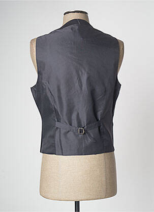 Gilet sans manche bi-matiére bleu DEVRED homme