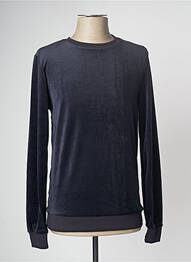 Sweat-shirt manches longues manches longues bleu DEVRED homme