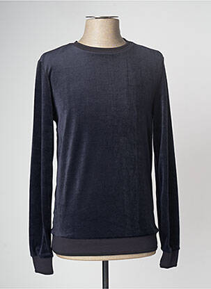 Sweat-shirt manches longues manches longues bleu DEVRED homme