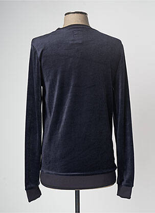 Sweat-shirt manches longues manches longues bleu DEVRED homme