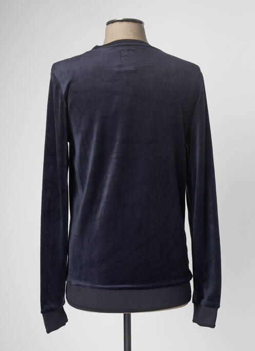 Sweat-shirt manches longues manches longues bleu DEVRED homme