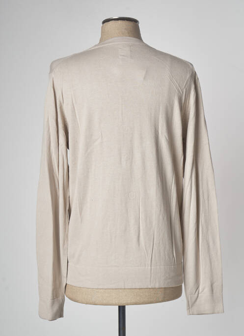 Gilet manches longues beige DEVRED pour homme