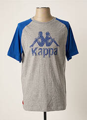 T-shirt gris KAPPA pour homme seconde vue
