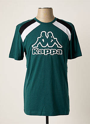 T-shirt vert KAPPA pour homme