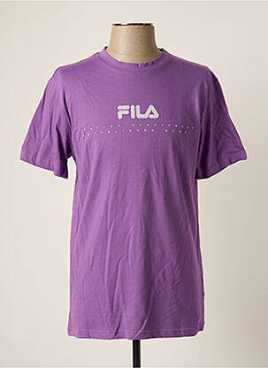 T-shirt violet FILA pour homme