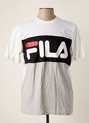 T-shirt blanc FILA pour homme seconde vue